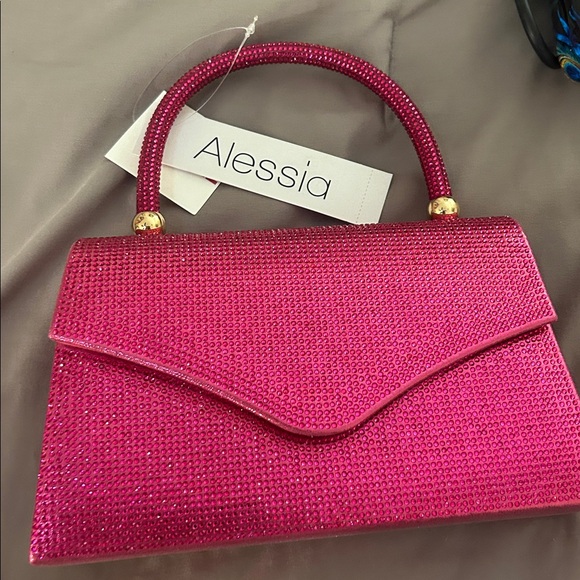 Pink Rhinestone Handbag - Picture 2 of 5